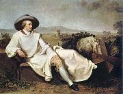 goethe in the campagna